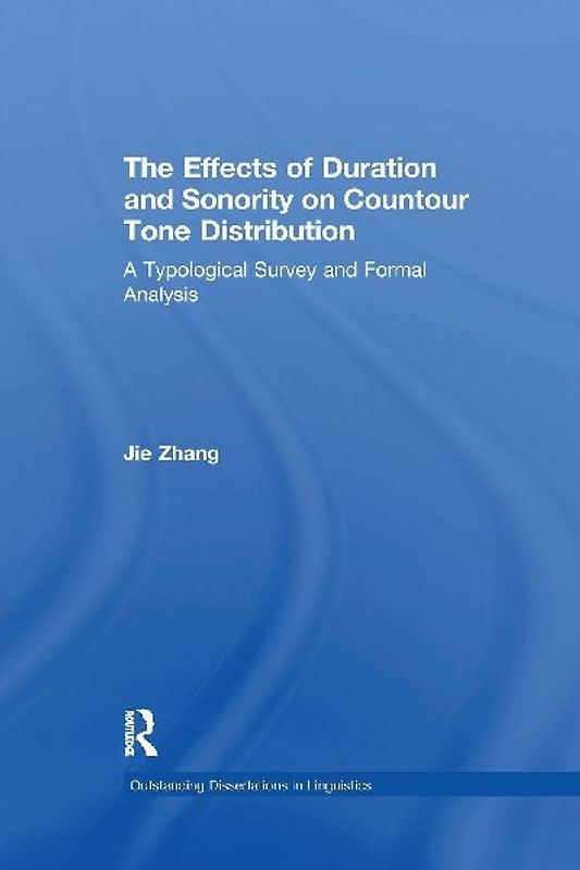 The Effects of Duration and Sonority on Countour Tone Distribution