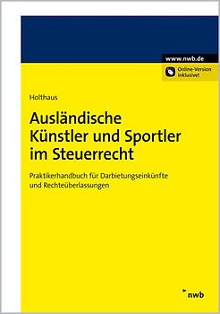 Ausländische Künstler und Sportler im Steuerrecht