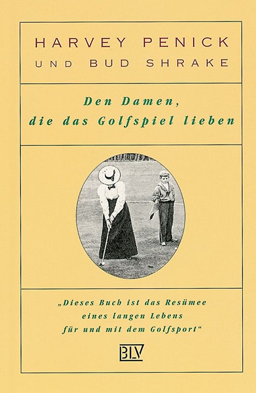 Den Damen, die das Golfspiel lieben