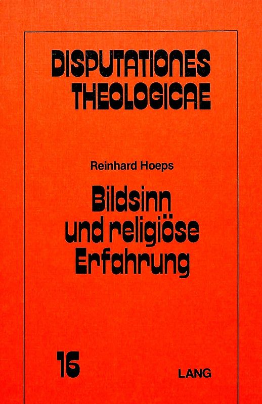 Bildsinn und religiöse Erfahrung