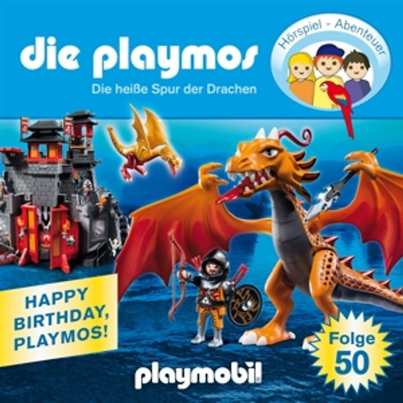 Die Playmos: Folge 50 - Die heiße Spur der Drachen