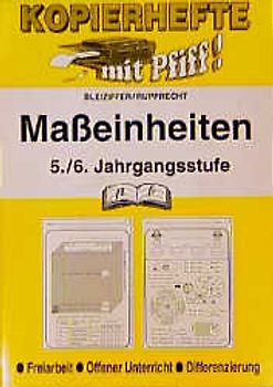 Kopiervorlagen Masseinheiten