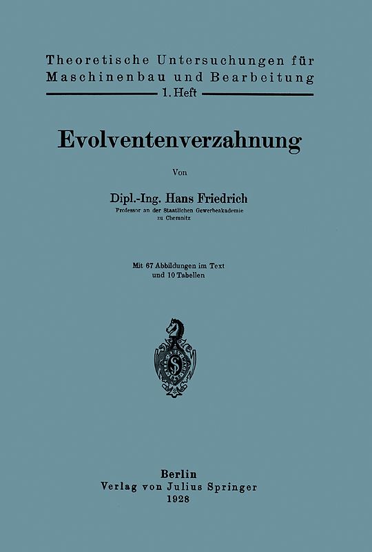 Evolventenverzahnung