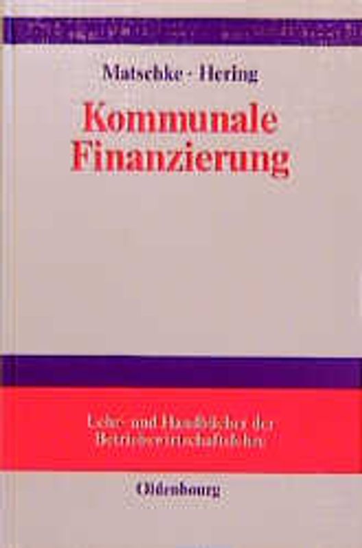 Kommunale Finanzierung