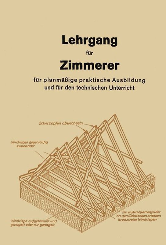 Lehrgang für Zimmerer 1-3