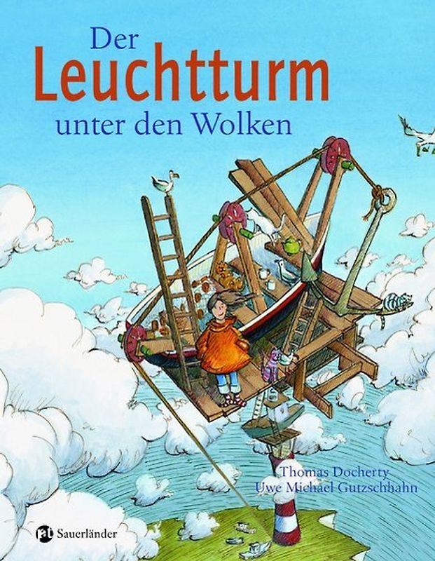 Der Leuchtturm unter den Wolken