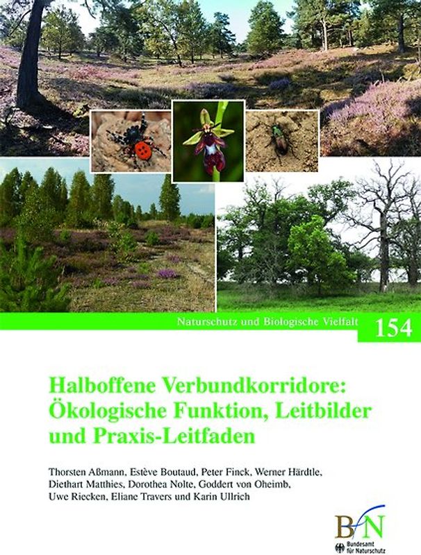 Halboffene Verbundkorridore: Ökologische Funktion, Leitbilder und Praxis-Leitfaden