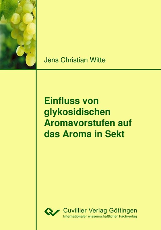 Einfluss von glykosidischen Aromavorstufen auf das Aroma in Sekt