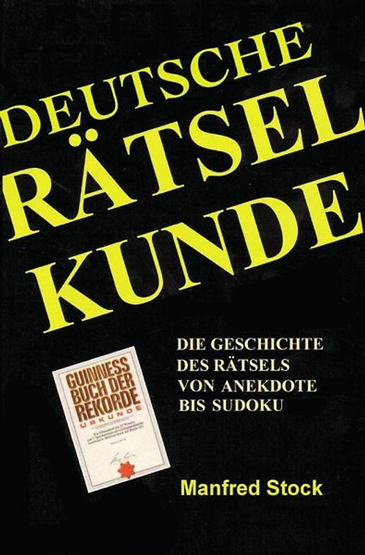 Deutsche Rätselkunde