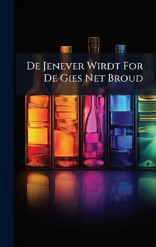 De Jenever Wirdt For De Gies Net Broud