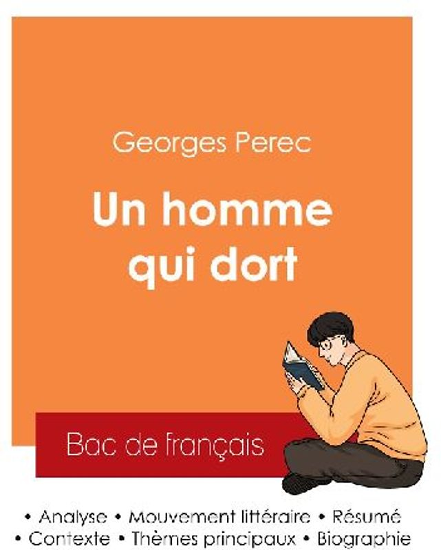 Réussir son Bac de français 2025 : Analyse du roman Un homme qui dort de Georges Perec