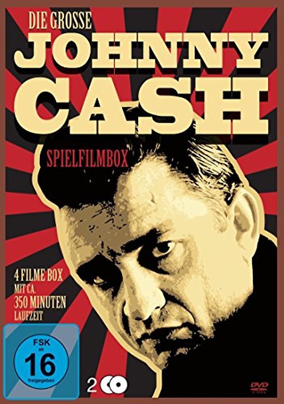 Die große Johnny Cash Spielfilmbox [2 DVDs] DVD
