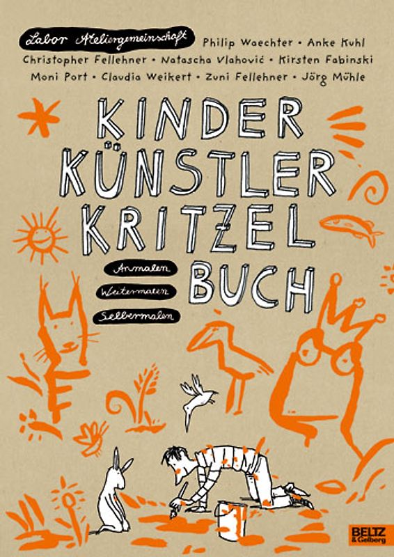 Kinder Künstler Kritzelbuch