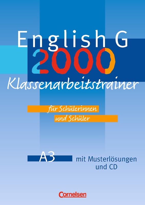 English G 2000 - Ausgabe A - Band 3: 7. Schuljahr