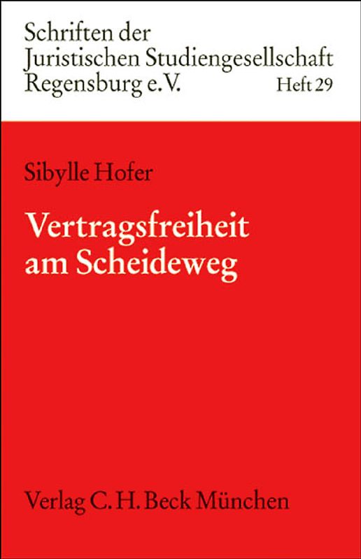 Vertragsfreiheit am Scheideweg