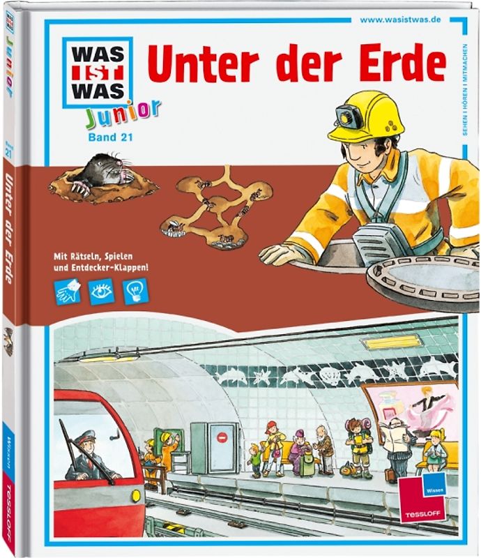 WAS IST WAS Junior Band 21. Unter der Erde