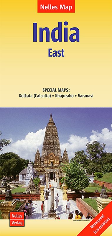 Nelles Map Landkarte India: East