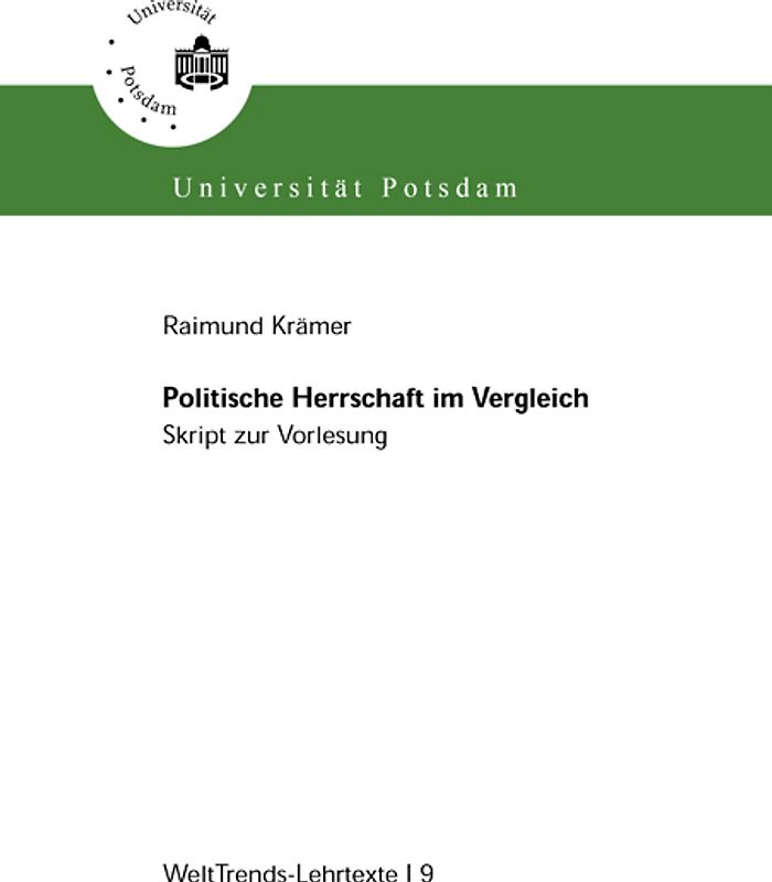 Politische Herrschaft im Vergleich