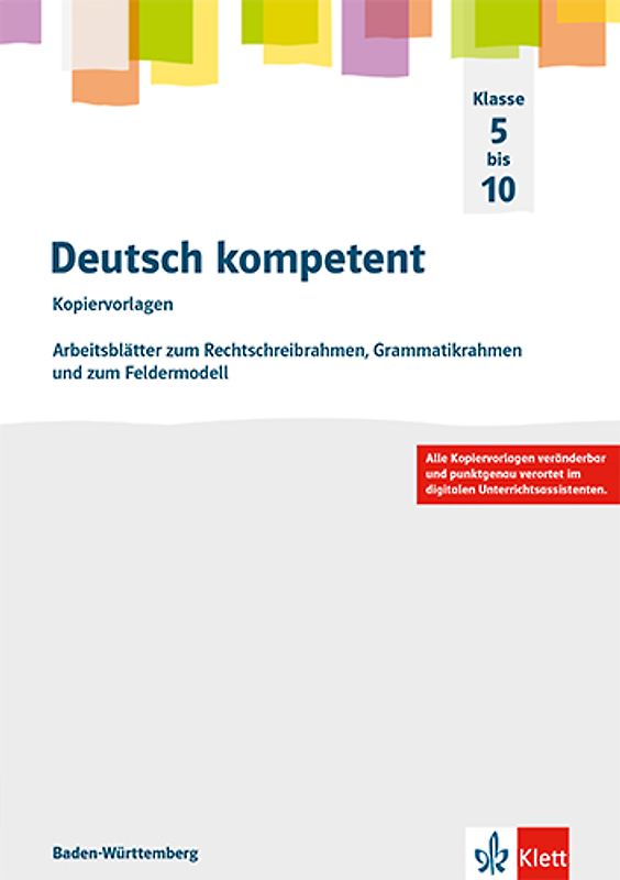 Deutsch kompetent 5-10. Ausgabe Baden-Württemberg