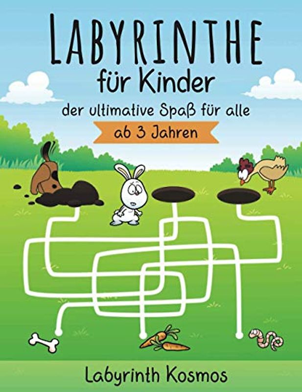 Labyrinthe für Kinder - der ultimative Spaß für alle ab 3 Jahren