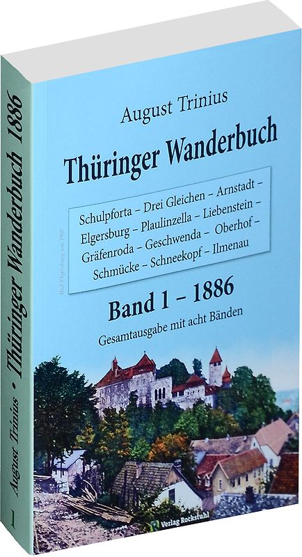 Thüringer Wanderbuch 1886 - Band 1 [von 8]