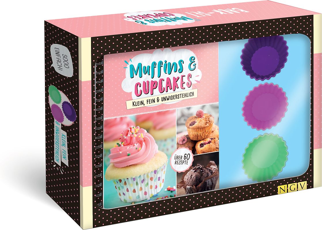 Back-Set Muffins & Cupcakes. Klein, fein und unwiederstehlich