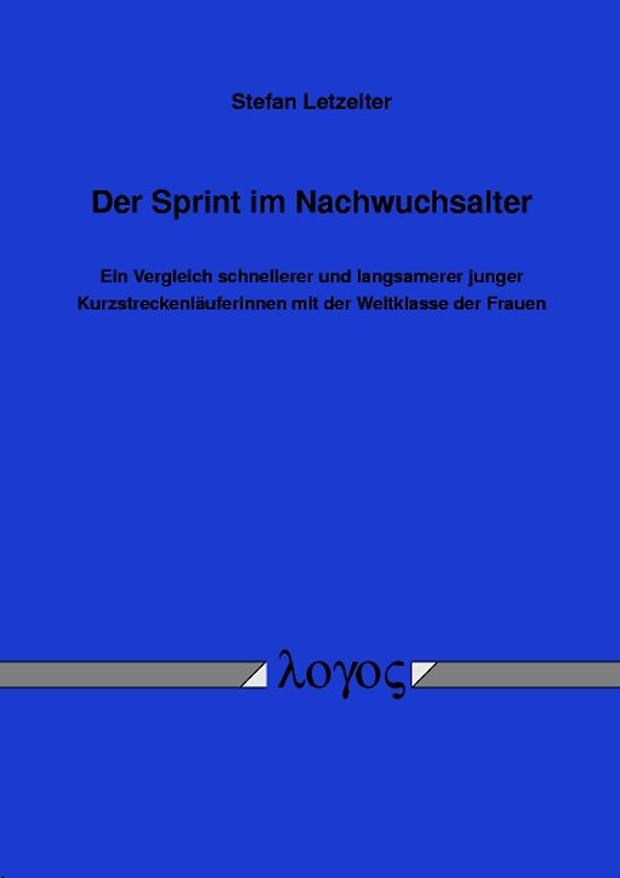 Der Sprint im Nachwuchsalter