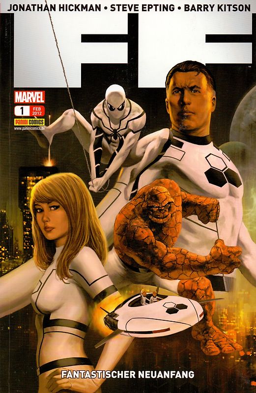 FF Future Foundation: Band 1 - Fantastischer Neuanfang - Jonathan Hickman [Broschiert]