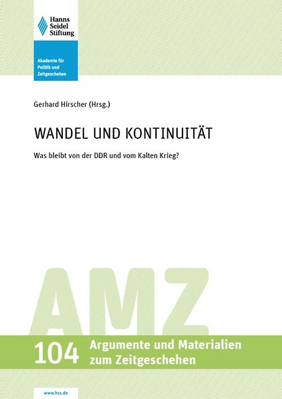 Wandel und Kontinuität
