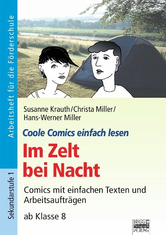 Coole Comics einfach lesen / Im Zelt bei Nacht