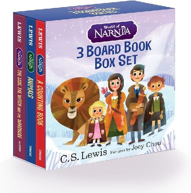 World of Narnia: 3 Board Book Box Set