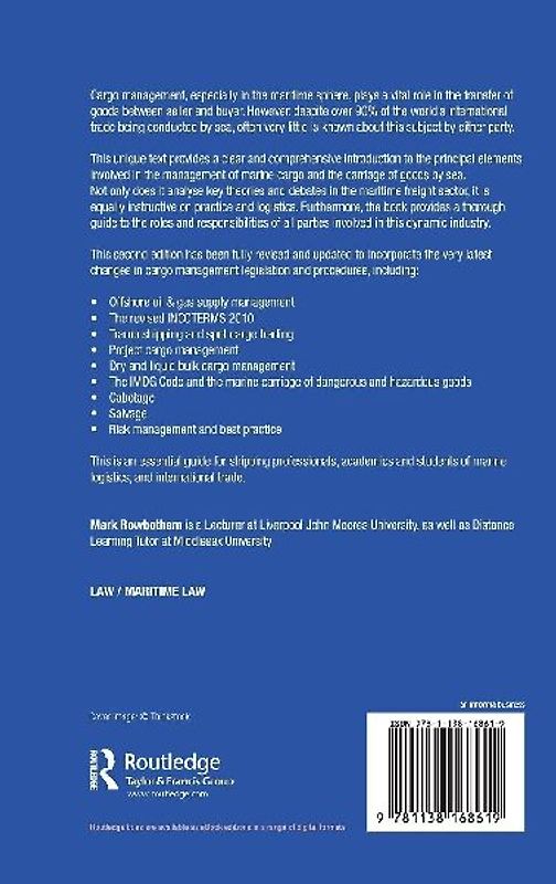 Introduction to Marine Cargo Management