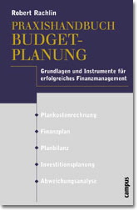Praxishandbuch Budgetplanung