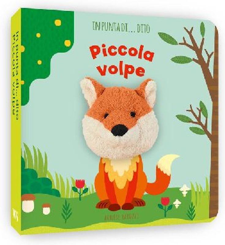 Piccola volpe. In punta di dito