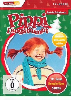 Pippi Langstrumpf - TV-Serie Komplettbox [5 DVDs] DVD