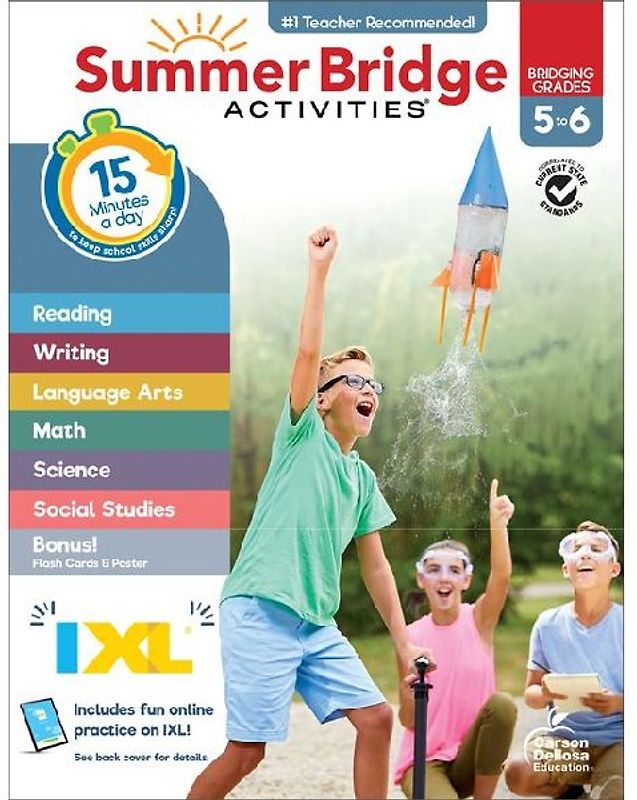 Summer Bridge Activities, Grades 5 - 6