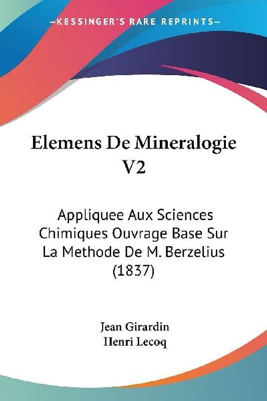 Elemens De Mineralogie V2