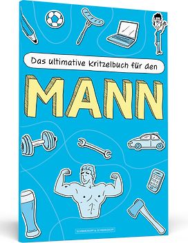 Das ultimative Kritzelbuch für den Mann