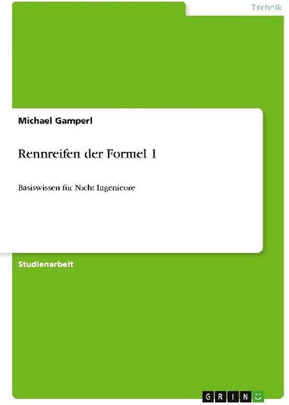 Rennreifen der Formel 1