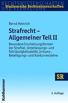 Strafrecht - Allgemeiner Teil II