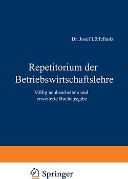 Repetitorium der Betriebswirtschaftslehre
