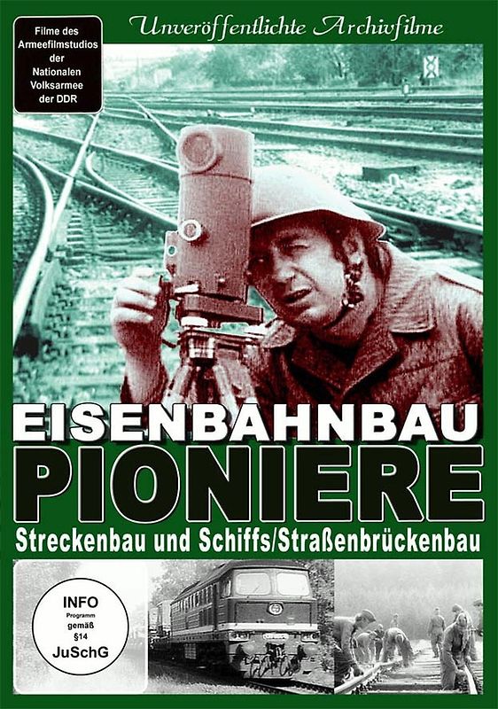 Eisenbahnbau - Pioniere - Streckenbau und Schiffs/ Straßenbrückenbau DVD