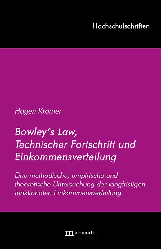 Bowley's Law, Technischer Fortschritt und Einkommensverteilung