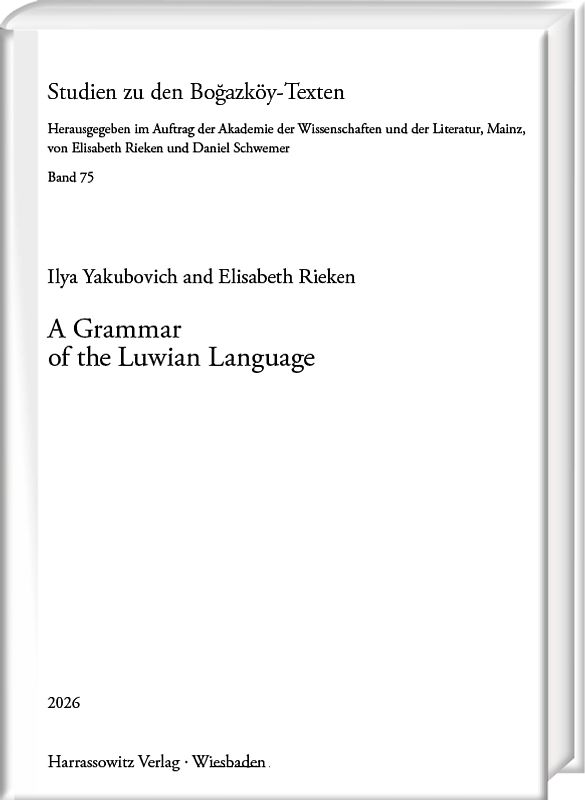 A Grammar of the Luwian Language