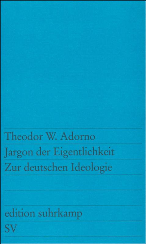 Jargon der Eigentlichkeit