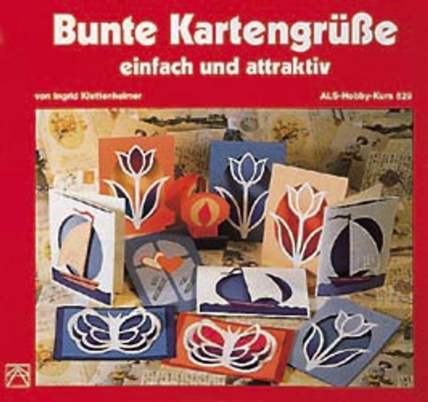 Bunte Kartengrüsse einfach und attraktiv