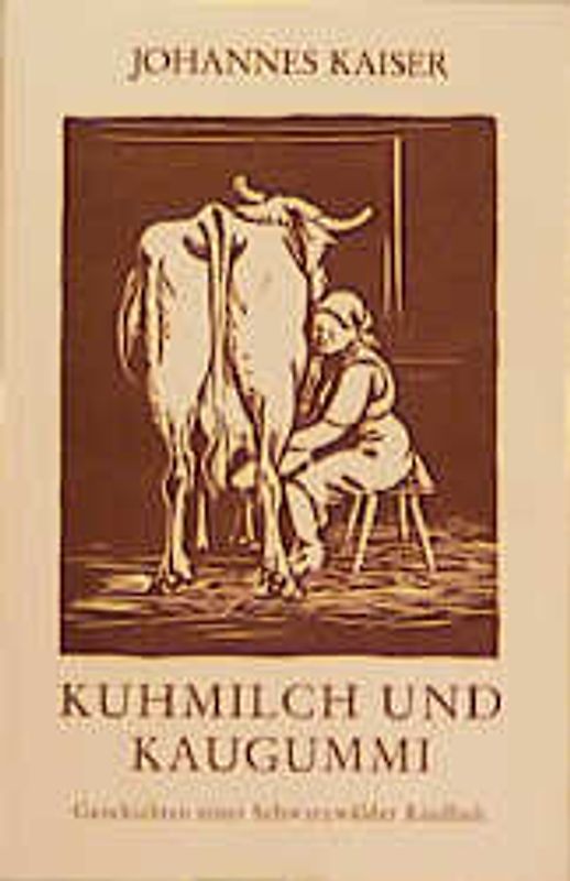 Kuhmilch und Kaugummi
