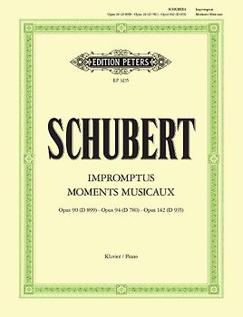 SCHUBERT - Impromptus y Momentos Musicales para Piano (Niemann) - SCHUBERT
