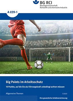 A 039-1 Big Points im Arbeitsschutz