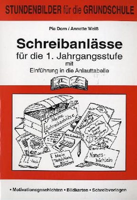 Schreibanlässe für die 1. Jahrgangsstufe